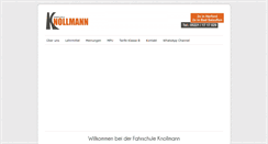 Desktop Screenshot of fahrschule-knollmann.de